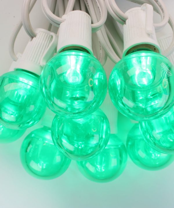 G40 Green Smooth LED Bulbs E17 Bases (25 Pack) Cheap Sale Low Pice