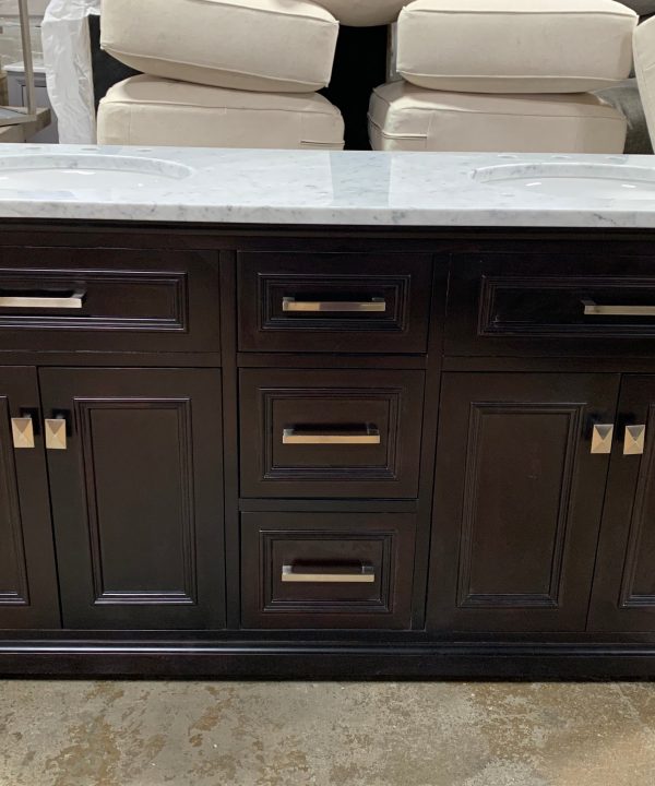 London 61" Double Sink Vanity Big Discount Cheap Pice