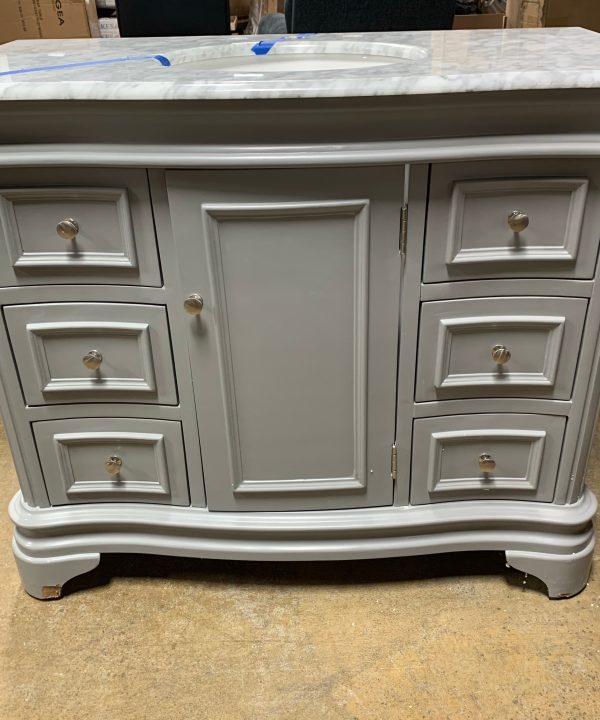 Kameron 42" Vanity Sink Set *AS-IS* Buy Cheap Choice