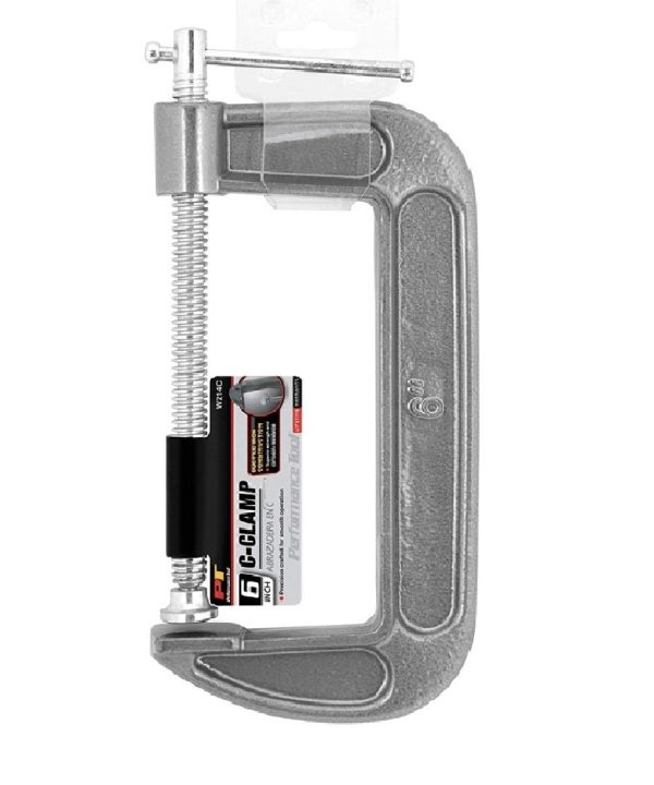 Performance Tool W214C C-Clamp, Ductile Iron, Grey Footlocker Finishline Sale Online