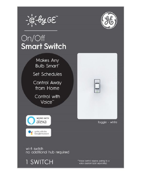 C by GE 93105376 Single Pole or 3-way Smart Switch Free Shipping Footlocker Finishline