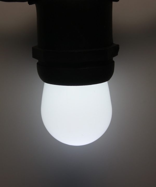 S11 Pure (Cool) White Opaque LED Bulbs E26 Bases (25 Pack) 2025 New Sale Online