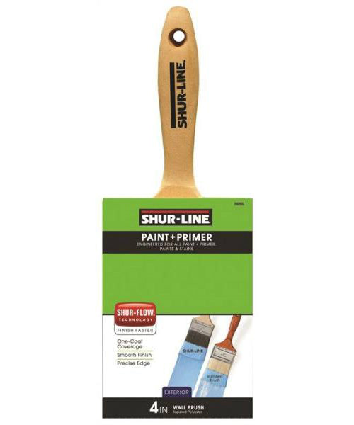 Shur-Line 2002032 Exterior Flat Wall Brush, 4" Cheap Sale Low Cost