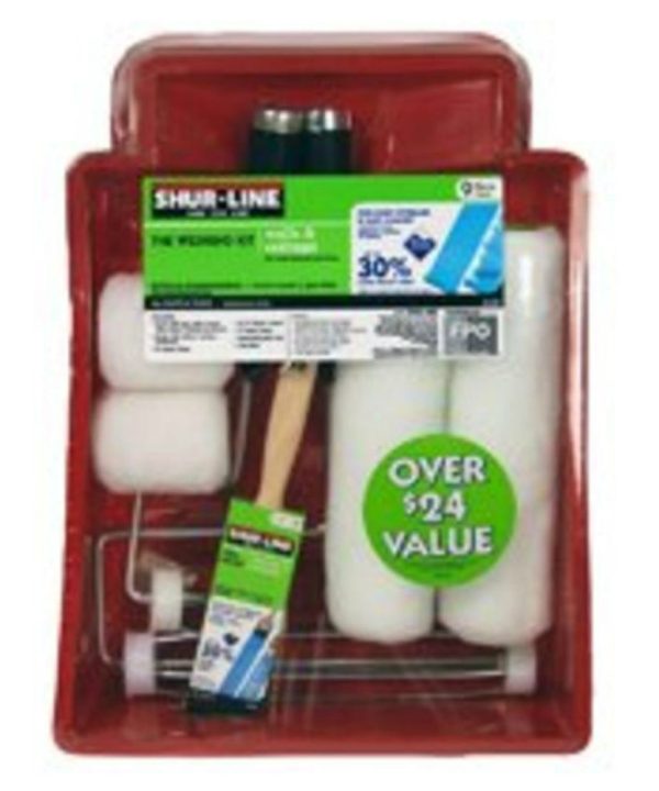 Shur-Line 8105RF Paint Roller Tray Set,, 9 Piece, Plastic Buy Cheap Footlocker
