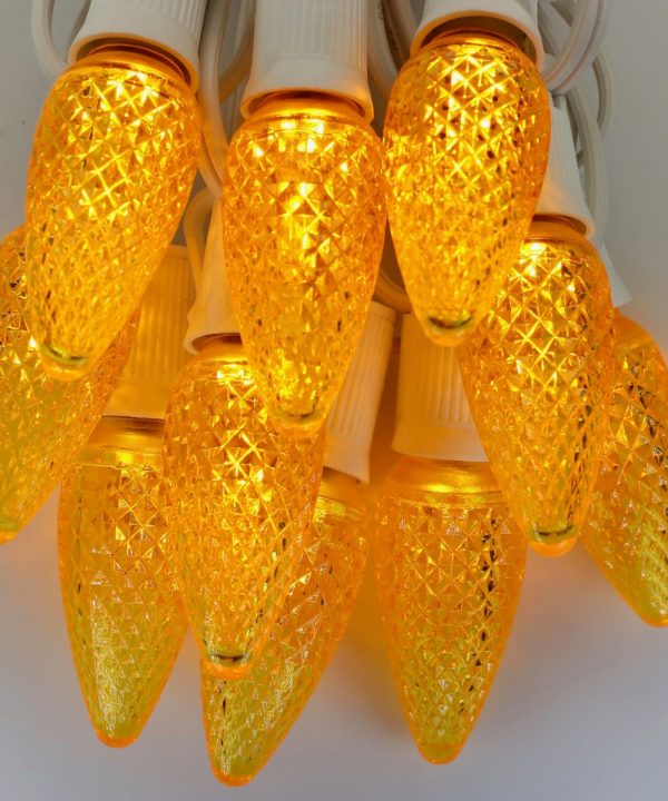 C9 Yellow LED Bulbs E17 Bases (SMD) (25 Pack) Buy Cheap Largest Supplier
